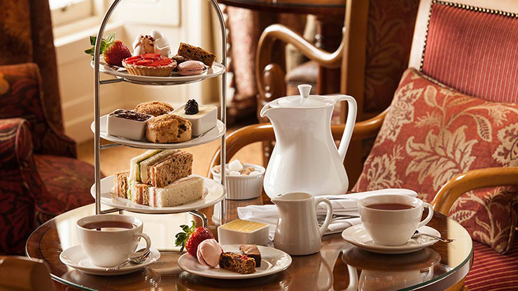 Vintage Afternoon Tea For Two People